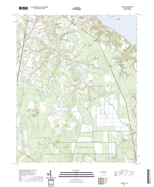 Hackney topographic map thumbnail