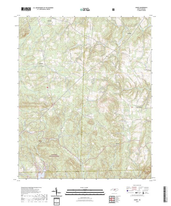 Handy topographic map thumbnail