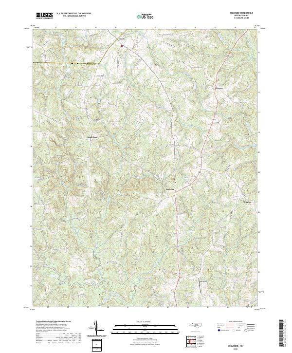 Ingleside topographic map thumbnail