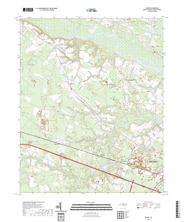 Jasper topographic map thumbnail