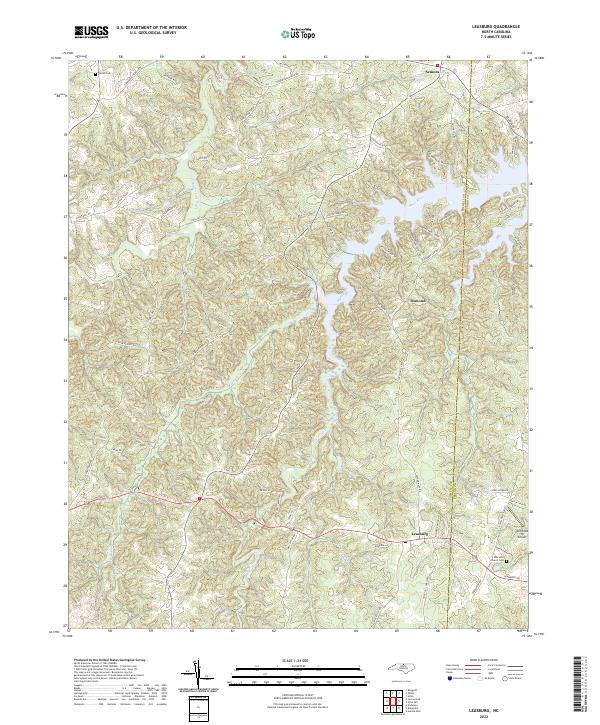 Leasburg topographic map thumbnail