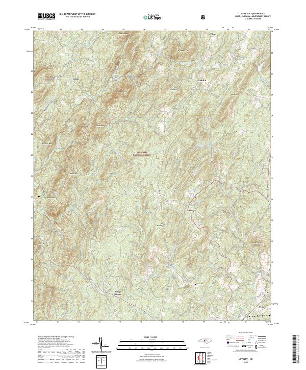 Lovejoy 2022 topographic map thumbnail