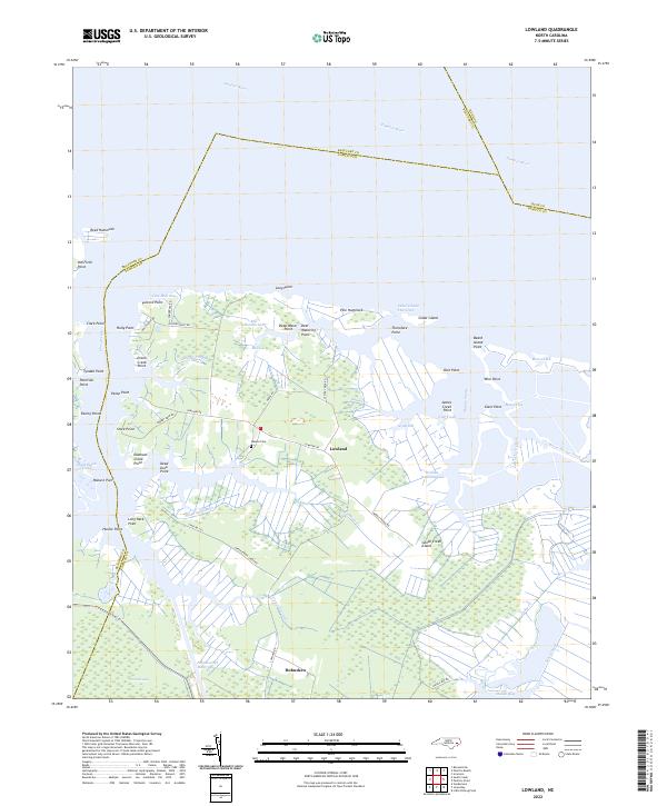 Lowland 2022 topographic map thumbnail