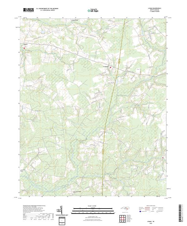 Lyman 2022 topographic map thumbnail