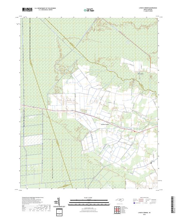 Lynchs Corner 2022 topographic map thumbnail