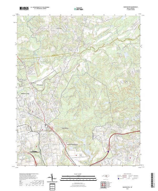Manchester 2022 topographic map thumbnail