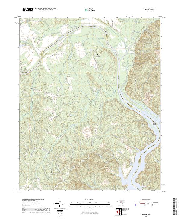 Mangum 2022 topographic map thumbnail
