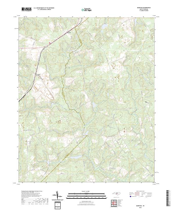 Marston 2022 topographic map thumbnail
