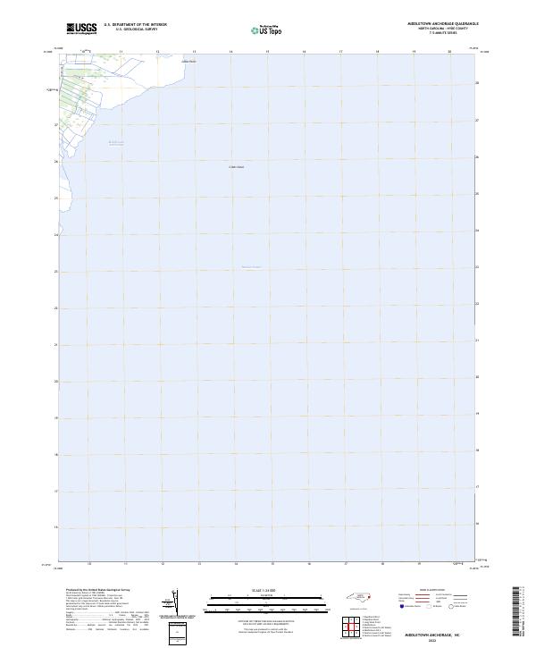 Middletown Anchorage topographic map thumbnail