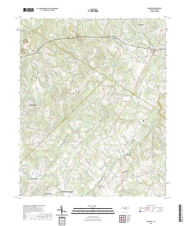 Midland topographic map thumbnail