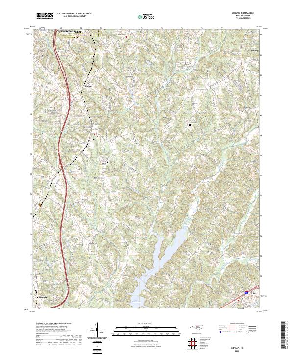Midway 2022 topographic map thumbnail
