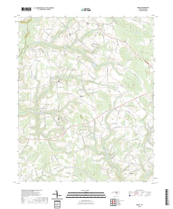 Mingo 2022 topographic map thumbnail