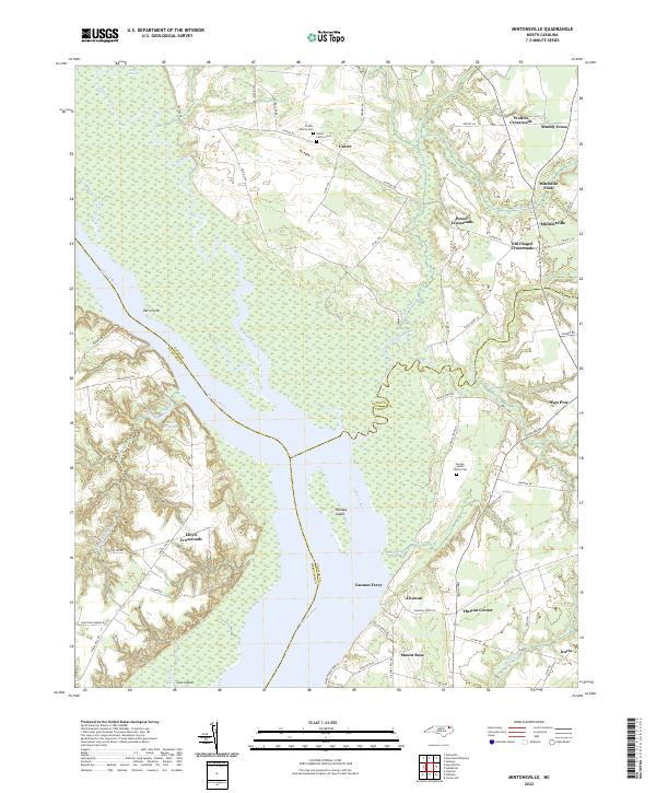 Mintonsville 2022 topographic map thumbnail