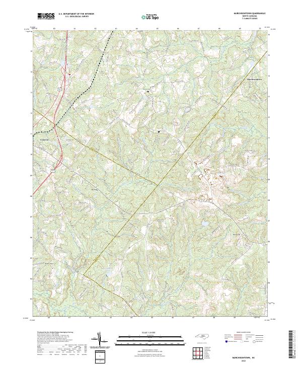 Murchisontown 2022 topographic map thumbnail
