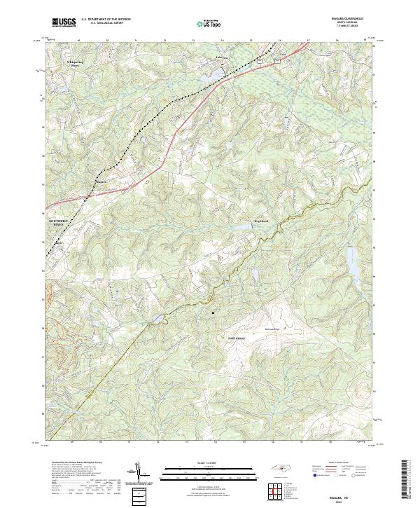 Niagara 2022 topographic map thumbnail