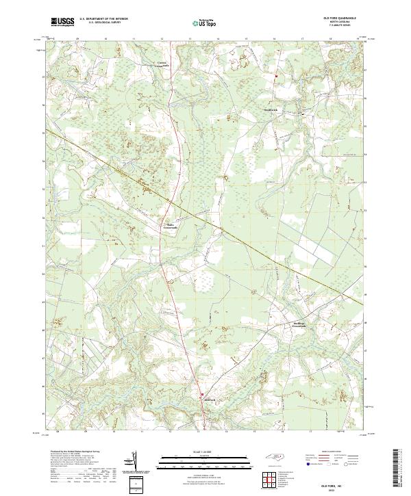 Old Ford 2022 topographic map thumbnail
