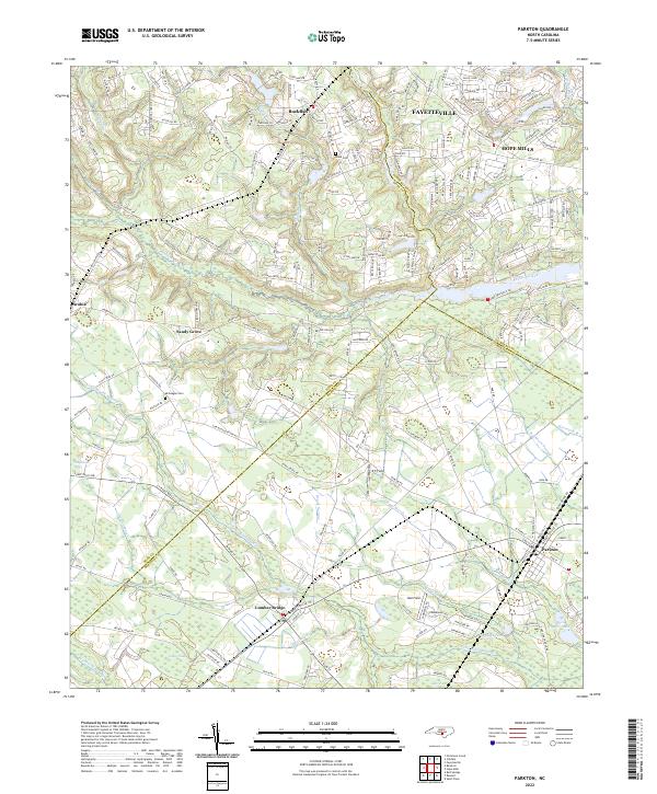 Parkton topographic map thumbnail