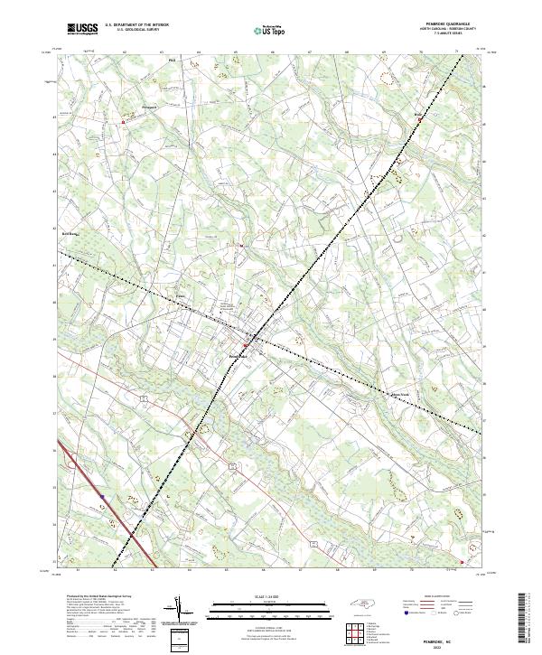 Pembroke 2022 topographic map thumbnail