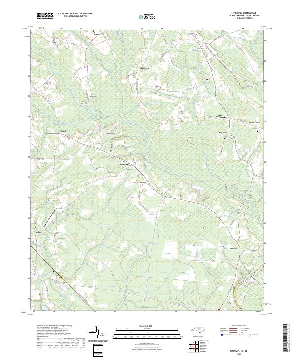 Pireway 2022 topographic map thumbnail