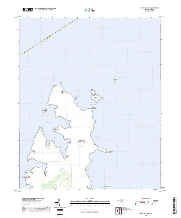 Point of Marsh topographic map thumbnail