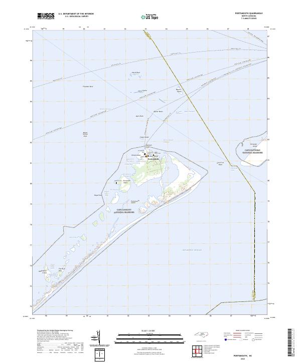 Portsmouth topographic map thumbnail