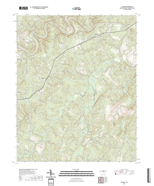 Putnam 2022 topographic map thumbnail