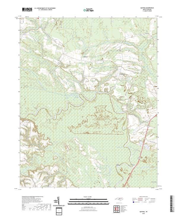 Quitsna 2022 topographic map thumbnail