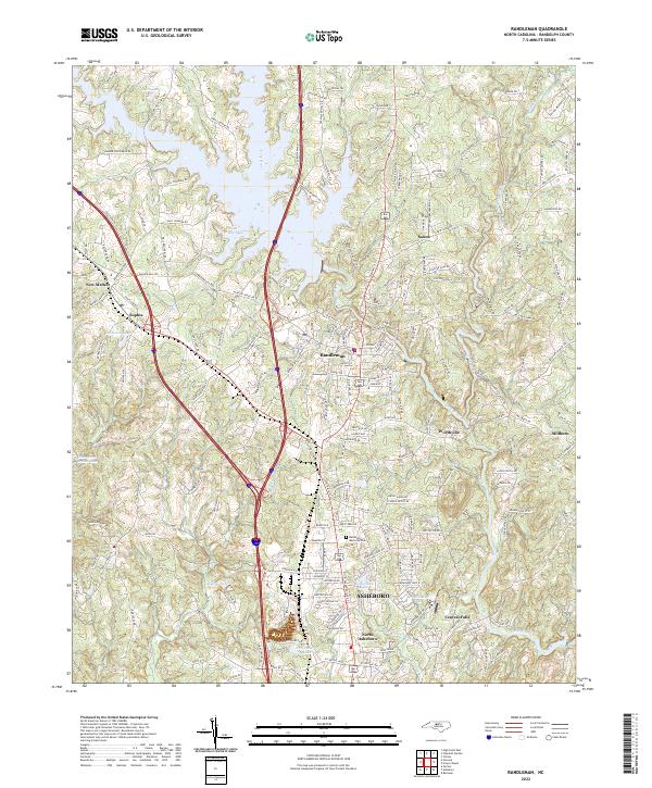 Randleman 2022 topographic map thumbnail