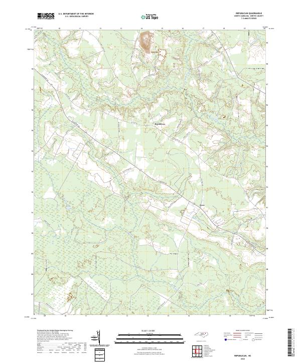 Republican 2022 topographic map thumbnail