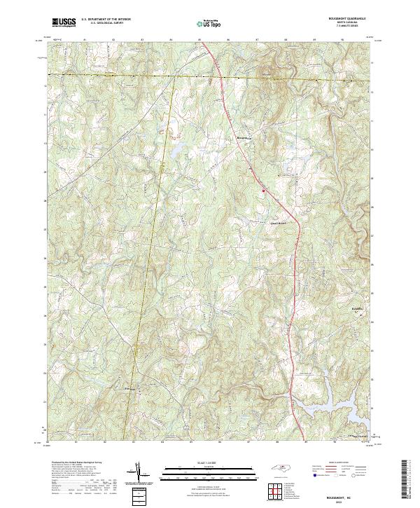 Rougemont 2022 topographic map thumbnail
