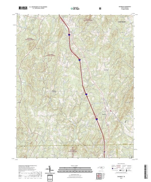 Seagrove 2022 topographic map thumbnail