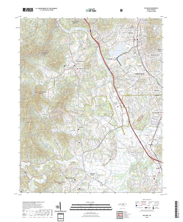 Skyland 2022 topographic map thumbnail
