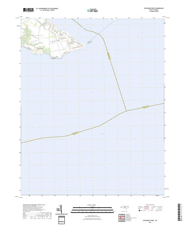 Stevenson Point topographic map thumbnail
