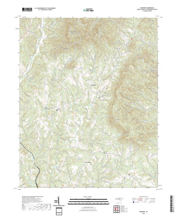 Sunshine 2022 topographic map thumbnail