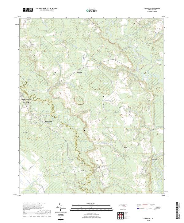 Tomahawk 2022 topographic map thumbnail