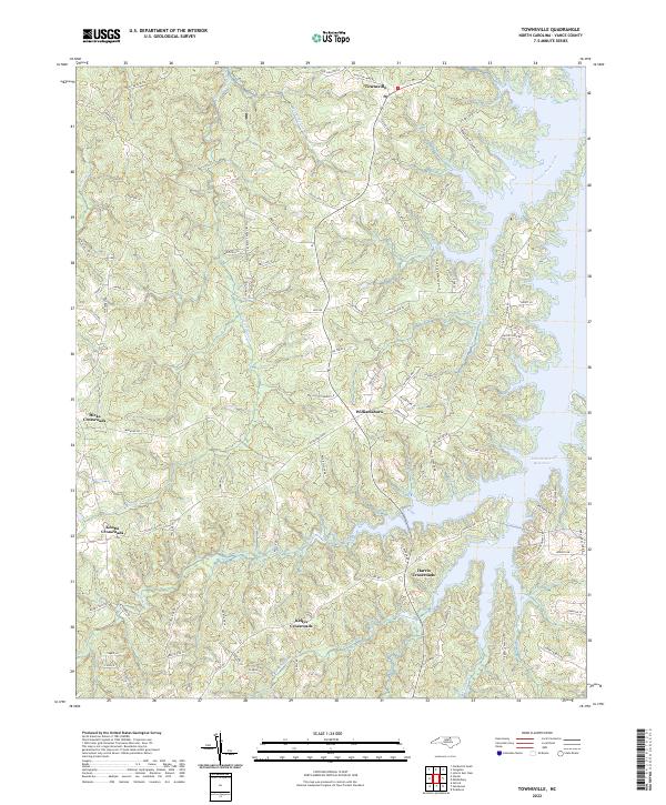 Townsville topographic map thumbnail