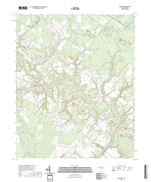 Trenton 2022 topographic map thumbnail