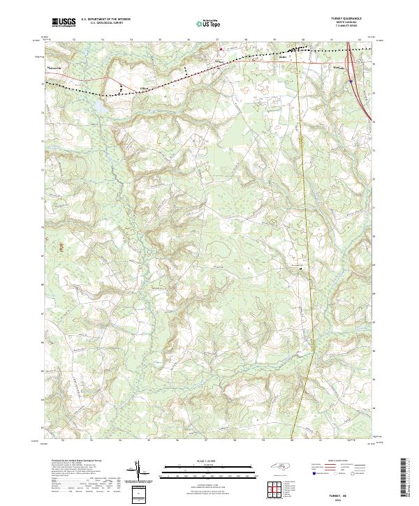 Turkey 2022 topographic map thumbnail