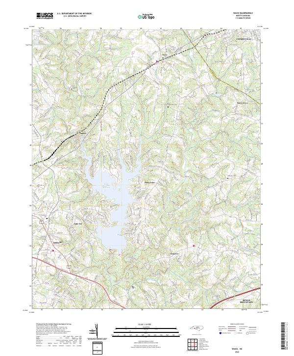 Waco 2022 topographic map thumbnail