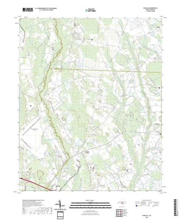 Wakulla 2022 topographic map thumbnail