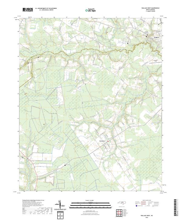 Wallace West topographic map thumbnail