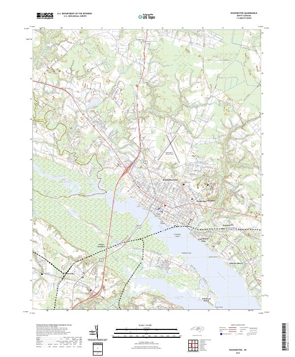 Washington 2022 topographic map thumbnail