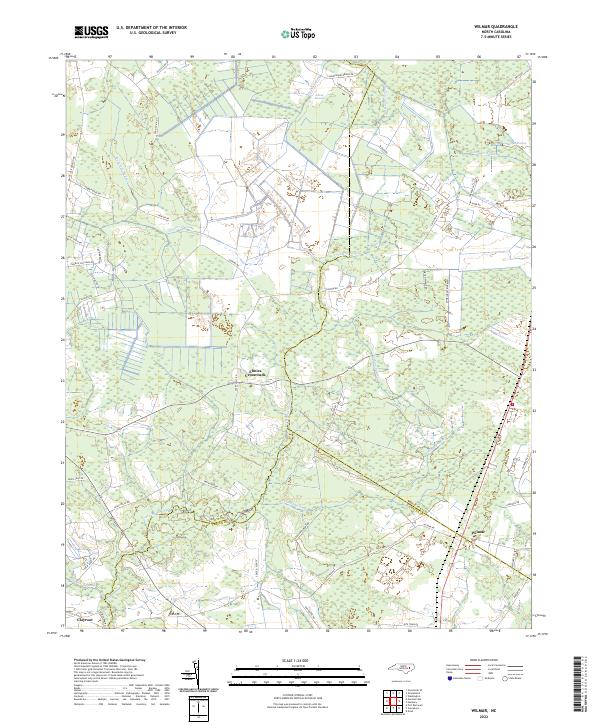 Wilmar 2022 topographic map thumbnail
