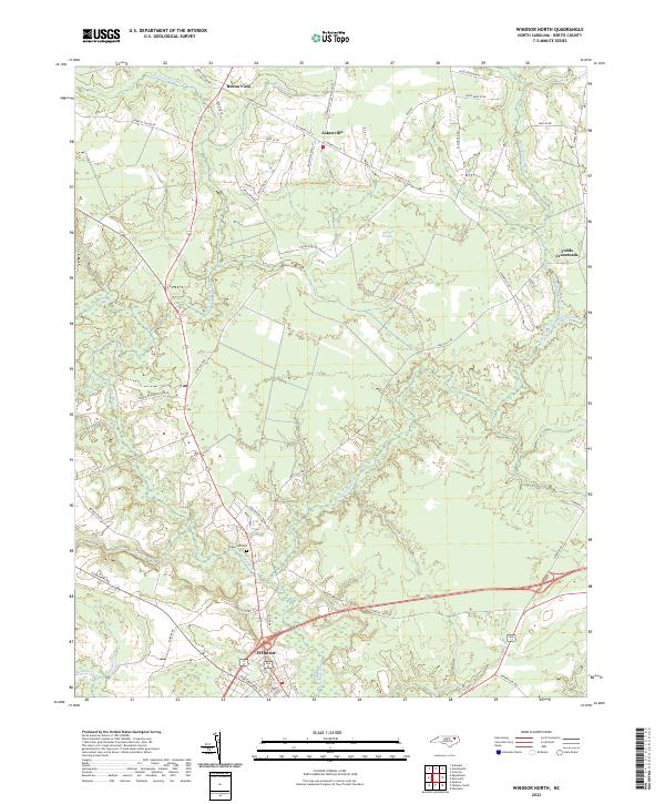 Windsor North topographic map thumbnail