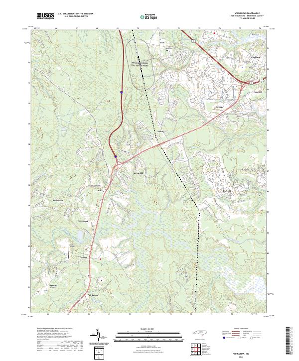 Winnabow 2022 topographic map thumbnail