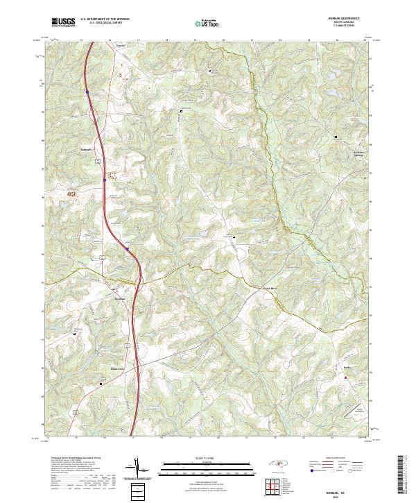 Norman 2022 topographic map thumbnail