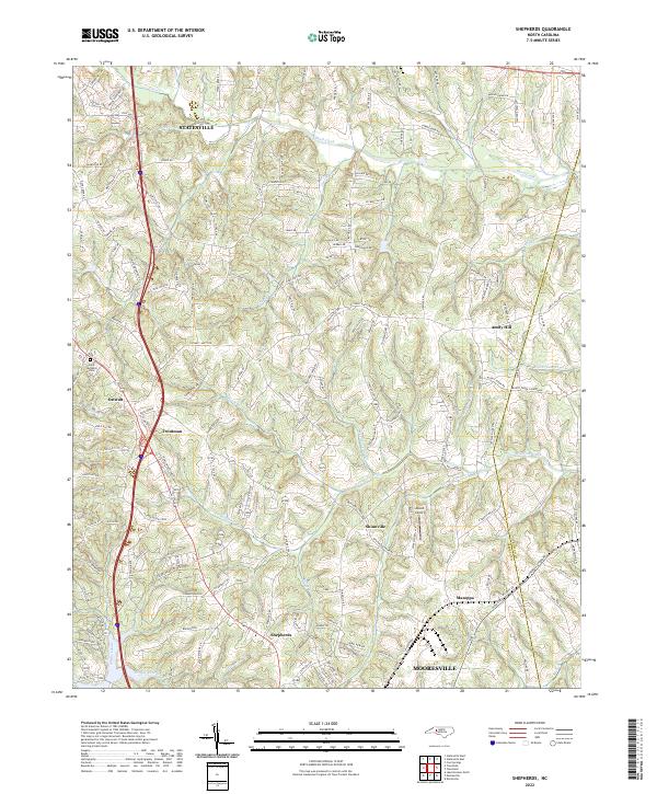 Shepherds 2022 topographic map thumbnail