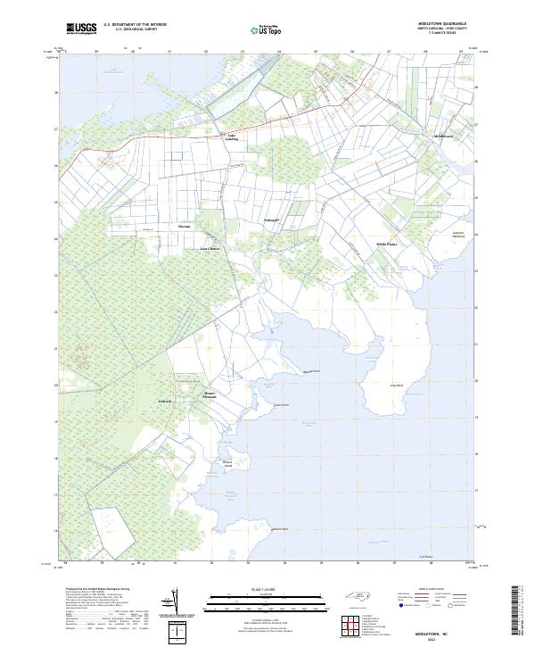 Middletown 2022 topographic map thumbnail