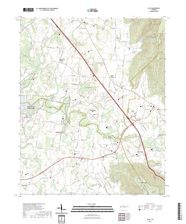 Alto topographic map thumbnail
