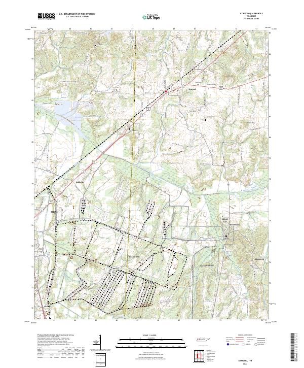 Atwood topographic map thumbnail